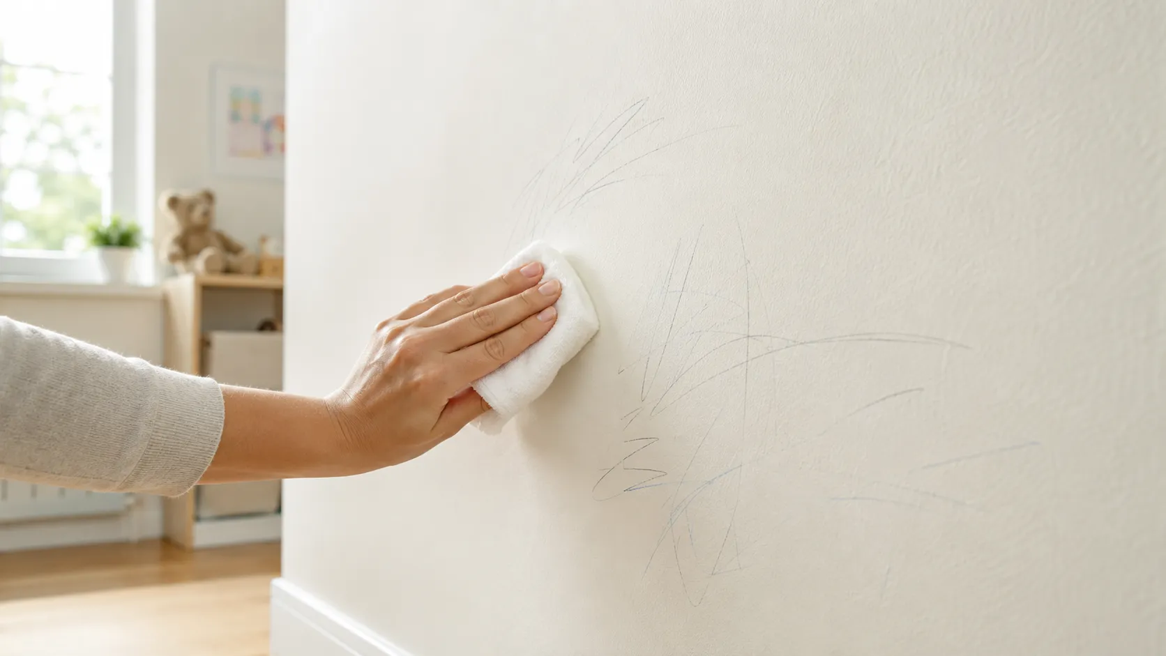 pen potlood muur verwijderen